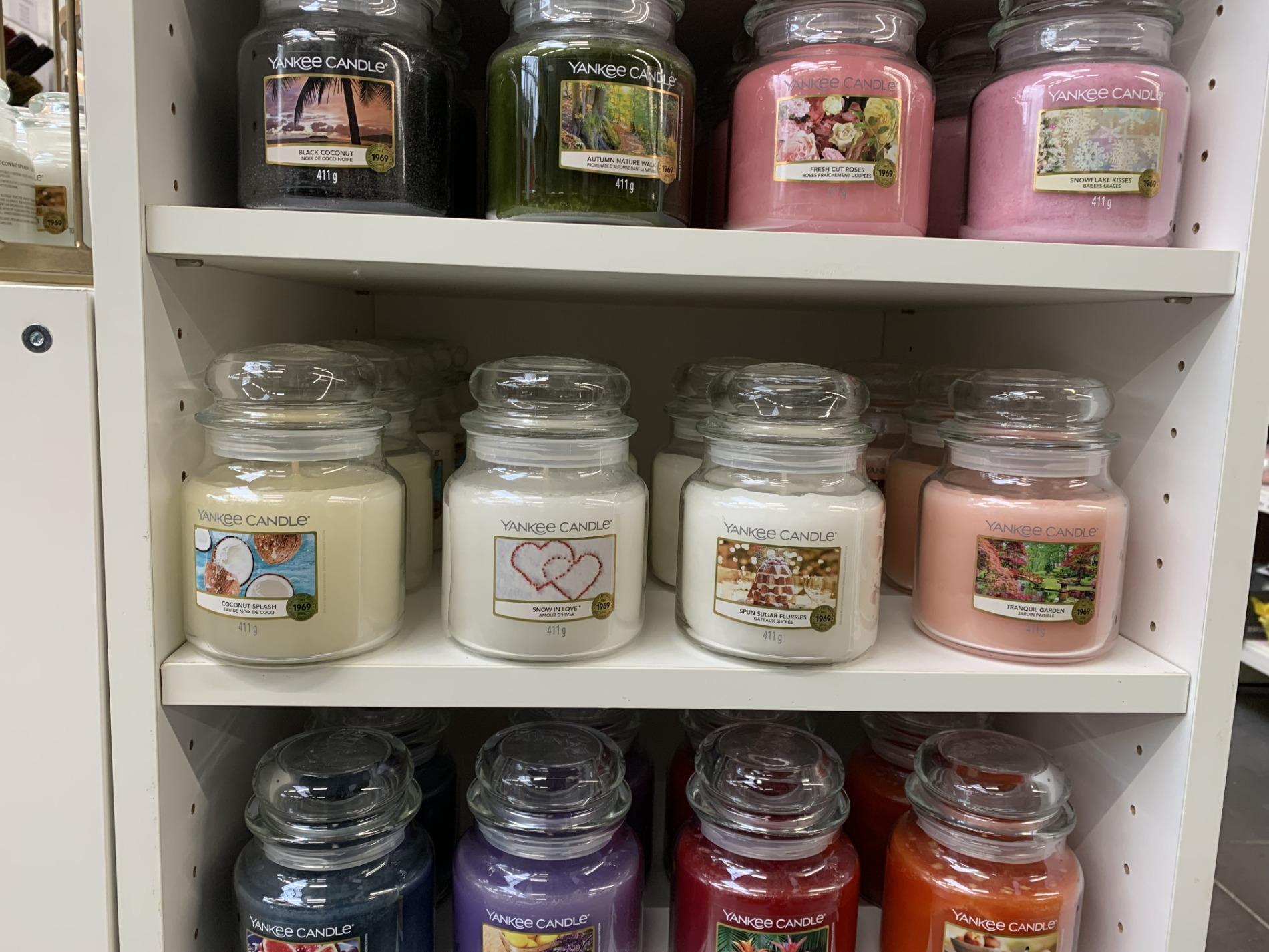 Bougies jarres MM Yankee Candle